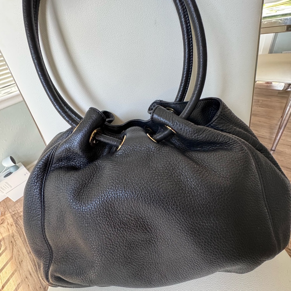 Michael Kors Fulton Drawstring Pebbled Handbag - Picture 9 of 14